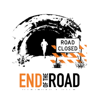 End of the Road Half Marathon & One Tunnel 4 Mile - Sunday Logo