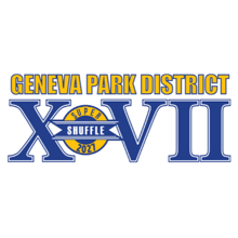 Geneva Park District's Super Shuffle 5K logo