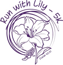 Run with Lily 5K & Kids Superhero Run logo