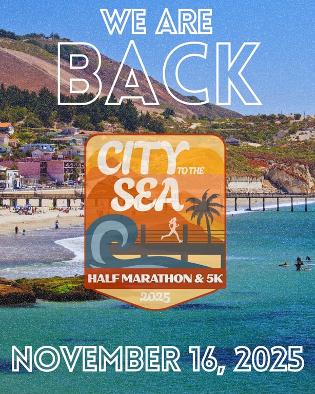 City to the Sea Half Marathon & 5K logo