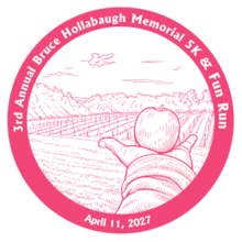 3rd Annual Bruce Hollabaugh Memorial 5K & Fun Run logo