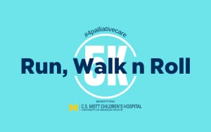 RUN, WALK N ROLL 5K Logo