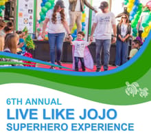 LIVE LIKE JOJO SUPERHERO EXPERIENCE 2026 logo