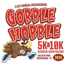 2026 Gobble Hobble 5K, 10K & Digital Dash Fun Run logo