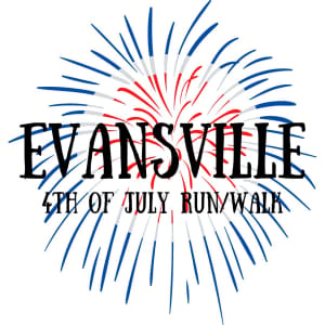 Evansville 4th of July Run/Walk Logo