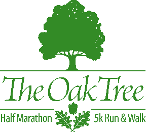 Oak Tree Half Marathon & 5K Run/Walk Logo