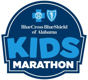 2027 Blue Cross and Blue Shield of Alabama Kids Marathon Logo