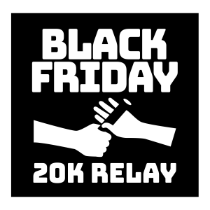 Black Friday Relays Logo
