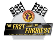 The Fast & The Furriest logo