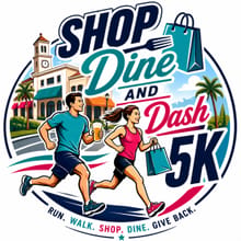 Shop Dine & Dash 5k logo
