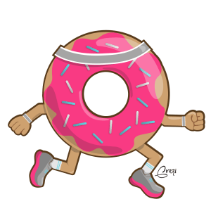 Snyder and Donuts 5k Logo