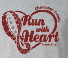 Run with Heart logo