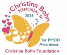 Christina Bohn Memorial 5K for PMDD Awareness logo