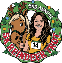 5K Reindeer Trot logo