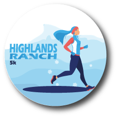 Highlands Ranch 5k Logo