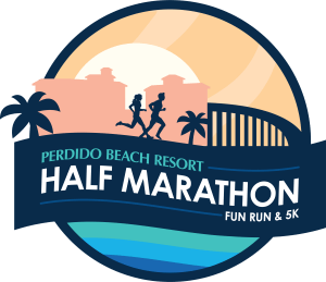 Perdido Beach Resort Half Marathon, Fun Run & 5K Logo