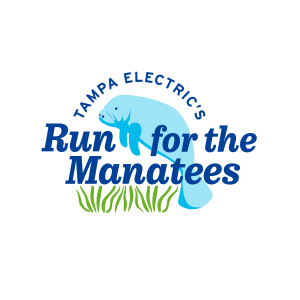 Tampa Electric's Run for the Manatees Logo