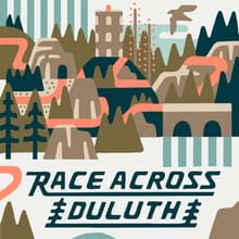 Race Across Duluth logo