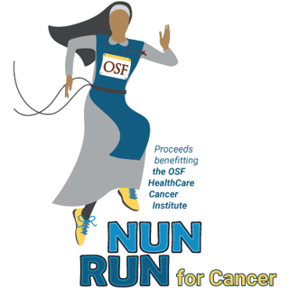 Nun Run for Cancer Logo