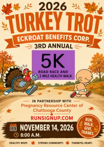 Turkey Trot (Eckroat Benefits) logo