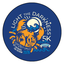 Light the Darkness 5K logo