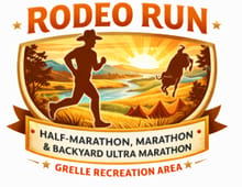 Rodeo Trail Run of Austin • Backyard Ultra (Last Cowboy/Cowgirl Standing) • 8 Hour • Marathon • Half Marathon • Backyard Ultra Relay Duos (2-Person Team) logo