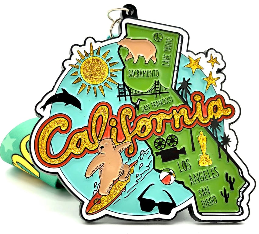 Race Through California Logo