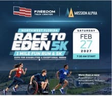 Inaugural Race to Eden 5k logo