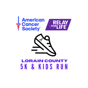 Lorain County Relay for Life 5K/1Mile Logo