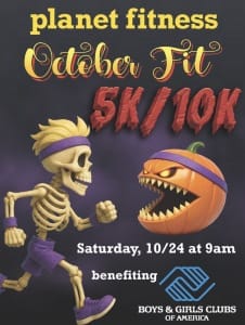 Planet Fitness Wichita OctoberFit Races 5K/10K Logo