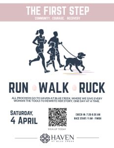 The First Step 5k Logo