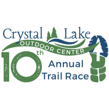 Crystal Lake Outdoor Center 11th Annual Trail Race logo