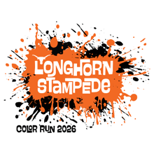 Longhorn Stampede Color Run logo