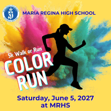 2026-27 MRHS Color Run logo
