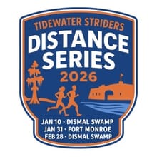 Tidewater Striders 2026 Distance Series #1 logo