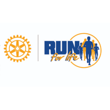 Rotary Run for Life 2026 logo