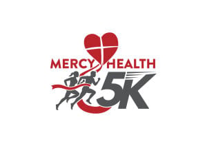 Mercy Health 5k & Fun Run Logo