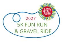 Camp Boggy Creek 5K Fun Run and Gravel Ride logo
