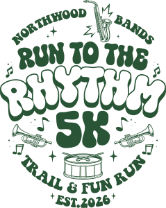 Run to the Rhythm Trail 5k & 1-Mile Fun Run/Walk Logo