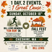 Bill Lewis Fun Run 5k logo