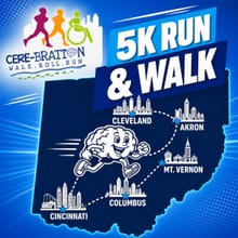 Cere-bration Walk, Roll, Run Cleveland logo