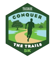 9th Annual Conquer the Trails 5K Race logo