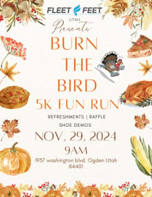 Burn the Bird 5k Fun Run logo