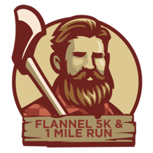 Flannel 5K Run logo