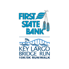 First State Bank Key Largo Bridge 10k/5k Run/Walk logo