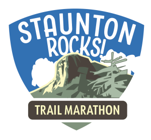 Staunton Rocks! Marathon and Half Marathon Logo