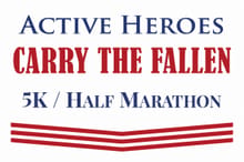 Carry the Fallen 5k and Half Marathon logo