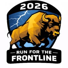 Run for the Frontline logo
