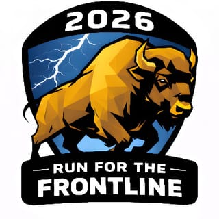 Run for the Frontline Logo