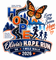 OLIVIA'S H.O.P.E. RUN 5K * 1K WALK logo
